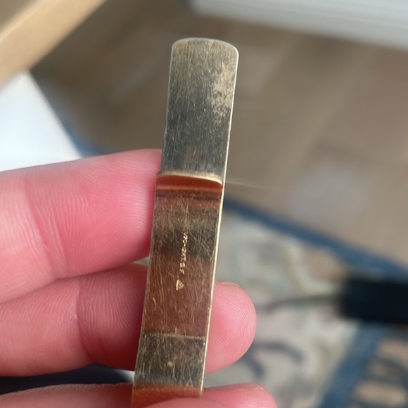 Vintage 12k Gold filled Masonic Money Clip - Picture 5 of 6